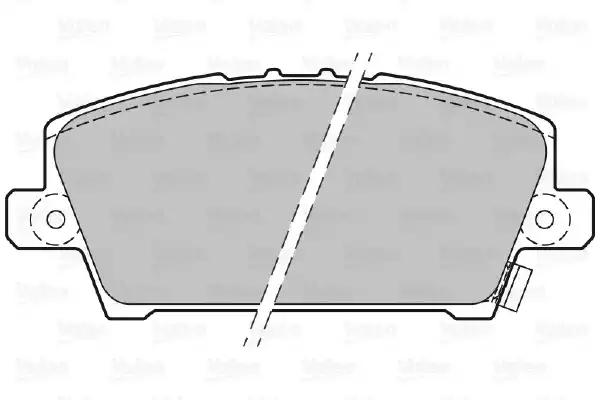 Klocki ham  first 301803 VALEO