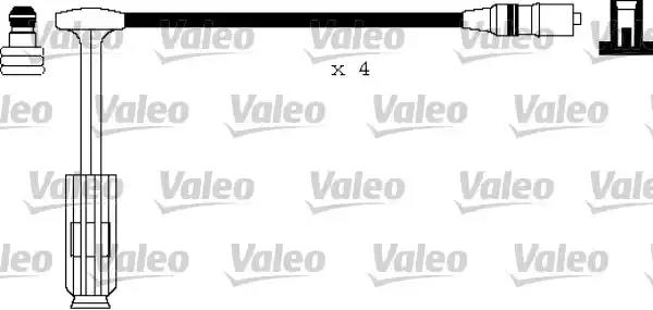 Комплект проводів високої напруги 346142 VALEO