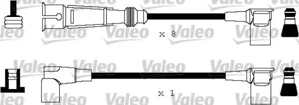 Комплект проводів високої напруги 346143 VALEO
