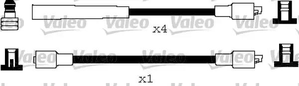 Комплект проводів високої напруги 346204 VALEO