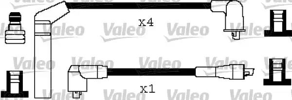 Комплект проводів високої напруги 346210 VALEO