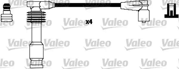 Комплект проводов зажигания 346294 VALEO