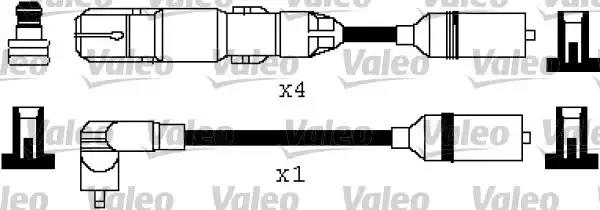 Комплект проводів високої напруги 346317 VALEO