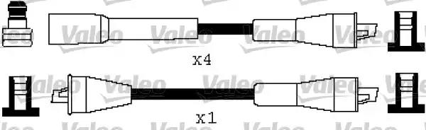 Комплект проводів високої напруги 346338 VALEO