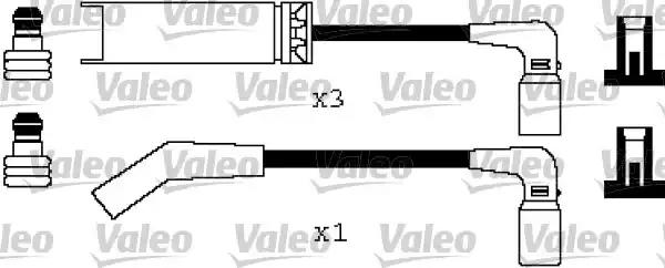 Комплект проводів високої напруги 346355 VALEO