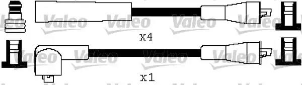 Комплект проводів високої напруги 346392 VALEO