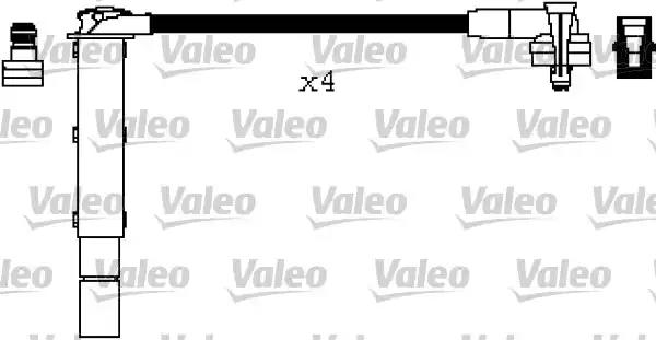 Комплект проводов зажигания 346486 VALEO