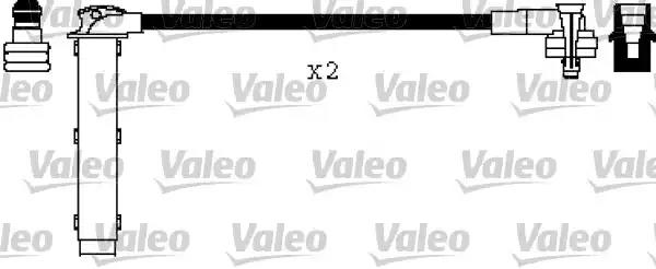Комплект проводов зажигания 346552 VALEO