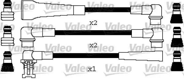 Комплект проводів високої напруги 346606 VALEO