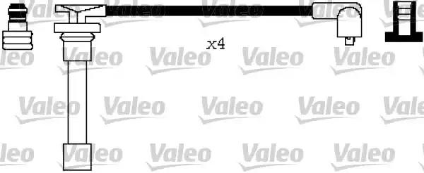 Комплект проводів високої напруги 346655 VALEO