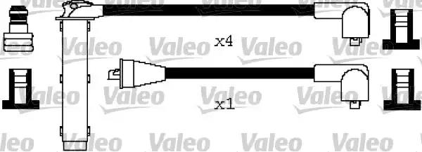 Комплект проводів високої напруги 346656 VALEO