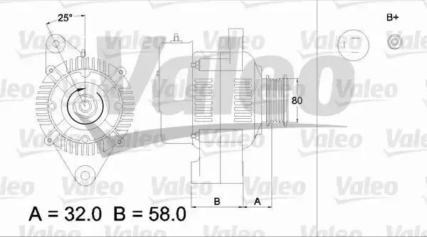 Генератор 436514 VALEO