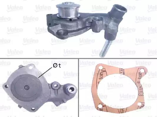 Водяной насос 506287 VALEO
