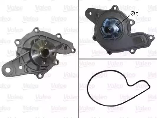 Водяной насос 506677 VALEO
