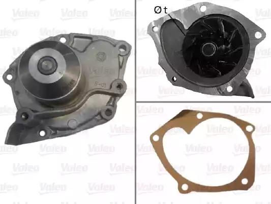 Водяной насос 506725 VALEO