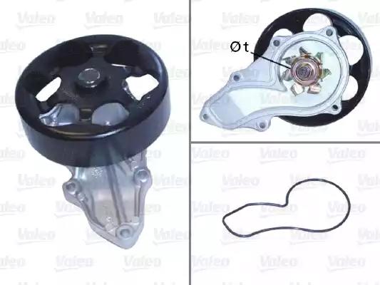 Водяной насос 506810 VALEO