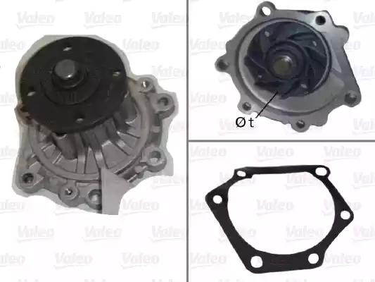 Водяной насос 506846 VALEO