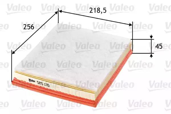 Воздушный фильтр 585176 VALEO