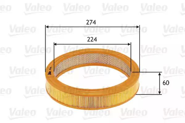 Воздушный фильтр 585619 VALEO