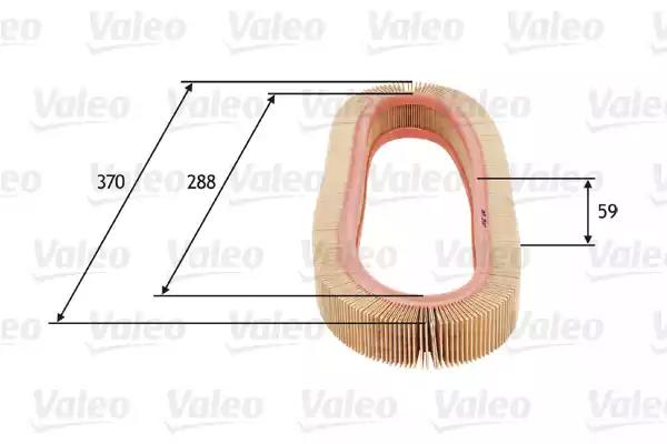 Воздушный фильтр 585693 VALEO