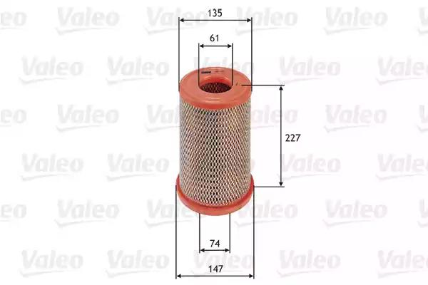 Воздушный фильтр 585738 VALEO
