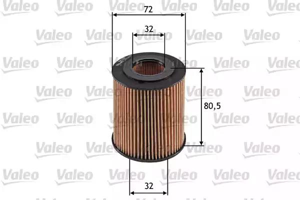 Фільтр масляний bmw 1/3/5/x1/x3/z4 16-20 01-15 586551 VALEO