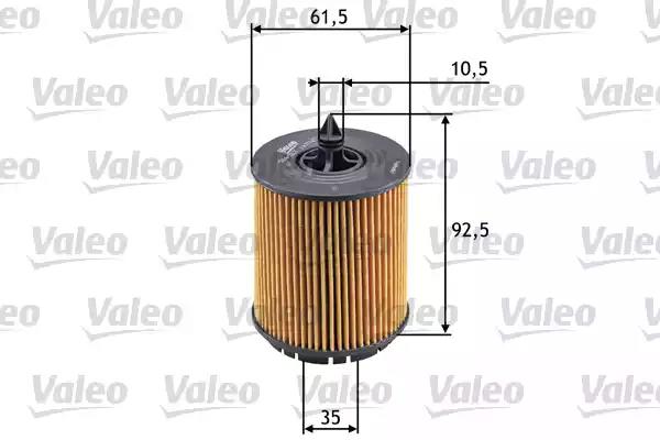 Фільтр масляний alfa romeo/cadillac/opel/saab 159/bls/insignia/9-3 19-24 00 586563 VALEO