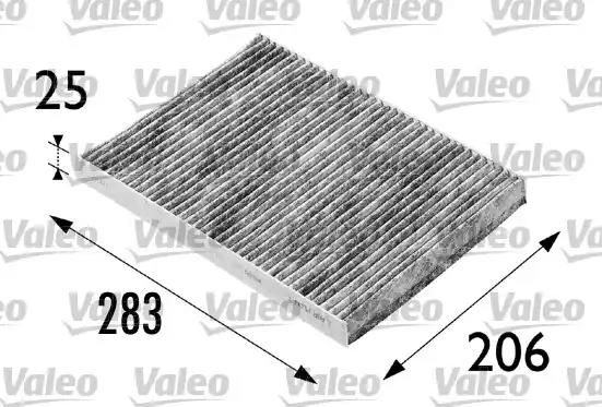 Фільтр салону seat/vw inca/polo 10-20 93-03 698686 VALEO