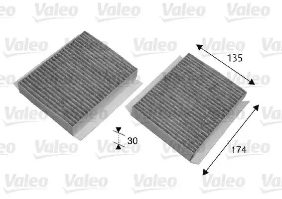 Фільтр, повітря у салоні 698747 VALEO