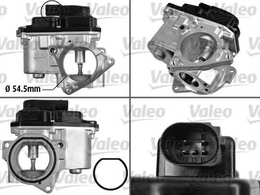 Клапан egr 700424 VALEO