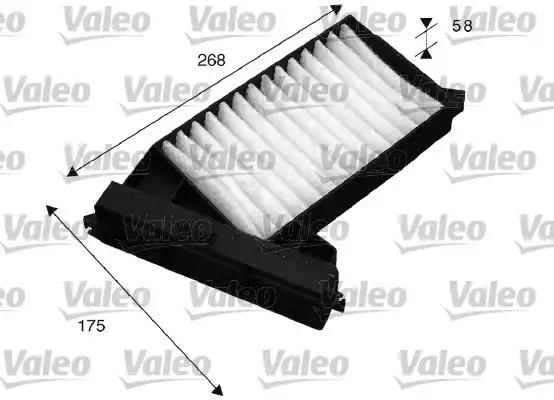 Фільтр, повітря у салоні 715528 VALEO