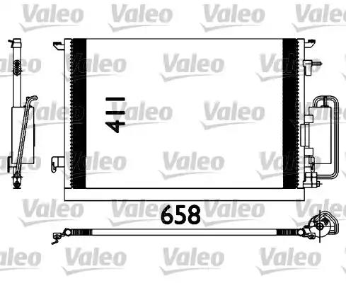 Радіатор кондиціонера 817647 VALEO