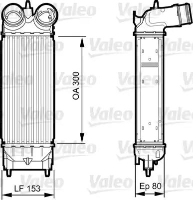 Интеркулер 818244 VALEO