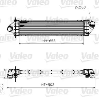 Интеркулер 818246 VALEO