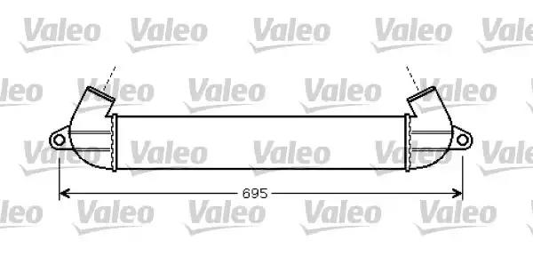 Впускний охолоджувач повітря 818712 VALEO
