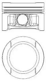 Поршень 8710590700 NURAL