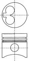 Поршень 8710950700 NURAL
