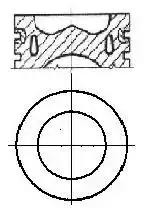 Поршень двигуна 8713800810 NURAL