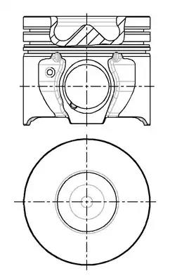 Поршень 86 мм ford - abfad3fad5baf3fasdba 8714080000 NURAL