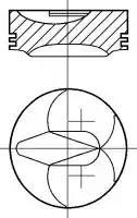 Поршень в комплекті на 1 циліндр 1-й ремонт +05 8728710730 NURAL
