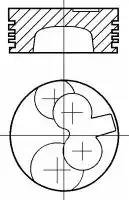 Поршень 8730760730 NURAL