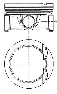 Tlok kpl. z pierscieniami 8744360000 NURAL
