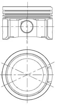 Поршень 8750290730 NURAL