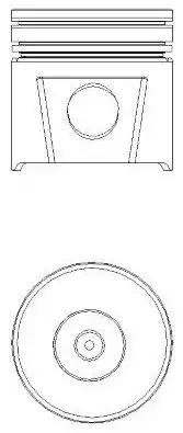 Поршень 8778482100 NURAL