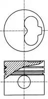 Поршень двигуна 8799010040 NURAL