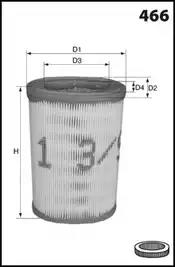 Повітряний фільтр EL3560 MECAFILTER