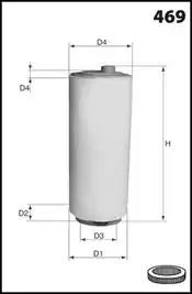 Повітряний фільтр EL3954 MECAFILTER