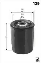 Фільтр палива ELG5219 MECAFILTER