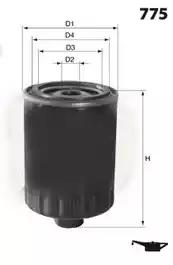 Оливний фільтр ELH4386 MECAFILTER