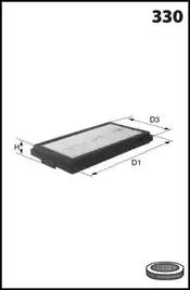 Повітряний фільтр ELP9220 MECAFILTER